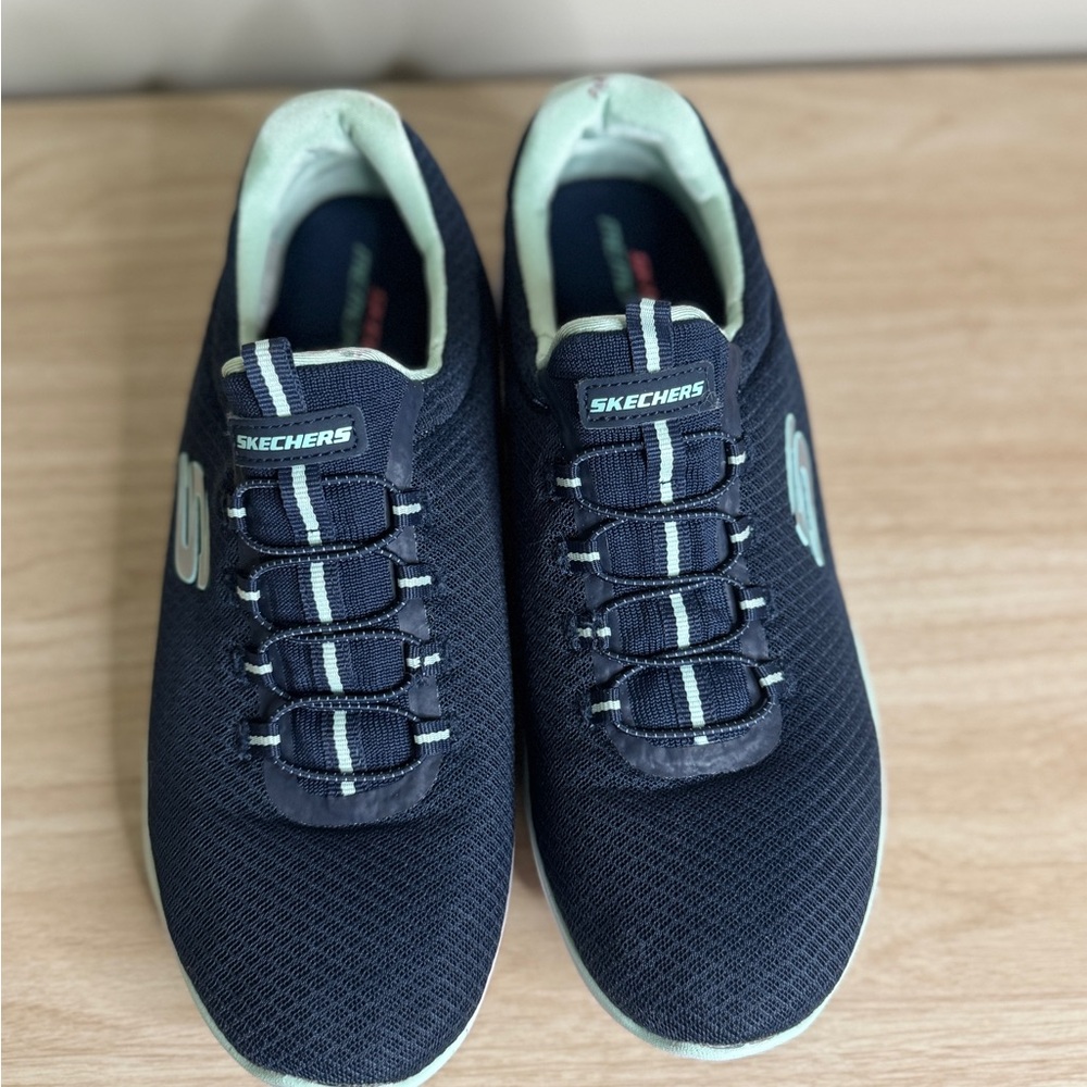 Skechers Blue Sneakers Lightweight Athletic Design